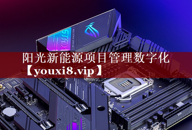 阳光新能源项目管理数字化 阳光新能源项目管理数字化